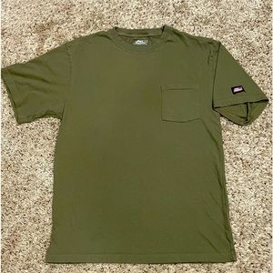 olive green dickies tee